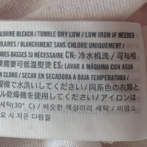 Abercrombie Kids White Short-Sleeved T-Shirt with Logo, Boys Sz. 15/16 - Picture 7 of 8